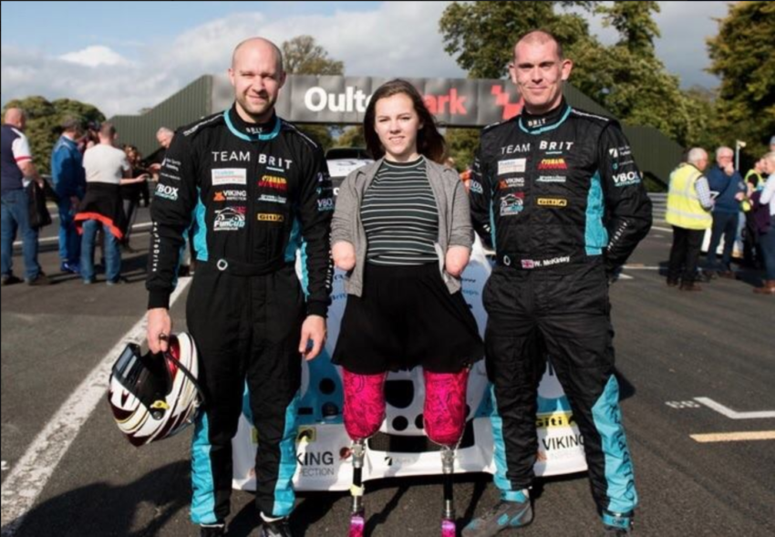 Izzy Weall 14 year old quadruple amputee and motorsport hopeful